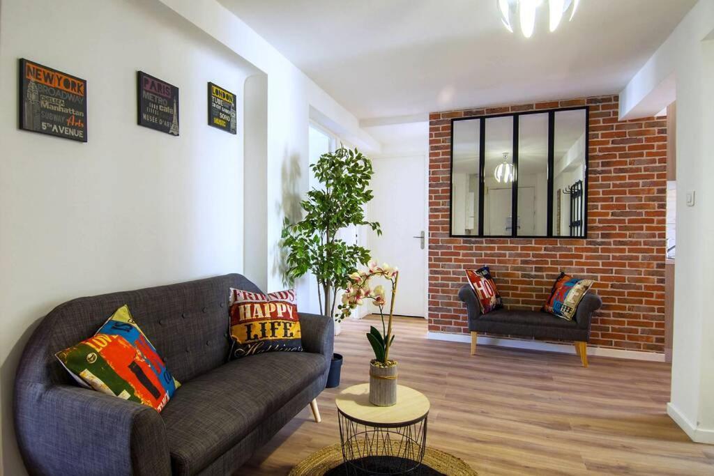 Climatisé Gare StCHARLES 4 chambres Grand Balcon / experience-immo Marsella Exterior foto